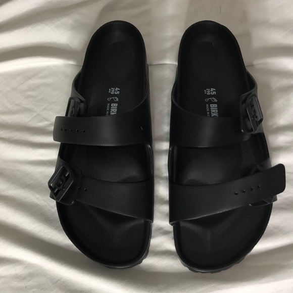 black vegan birkenstocks